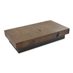 Salvaged Retalho Wood Coffee Table // Wood Base