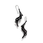 Spiral Earrings (Black)