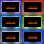 Ambiance Linear Wall Mount Electric Fireplace // 58"