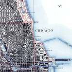 Chicago // 1939 (Paper Print: 24"W x 28"H)