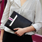 iPad Cover (Black + Silver + Red)