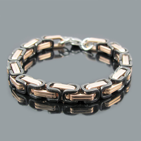 Byzantine Link Bracelet (Stainless Steel)