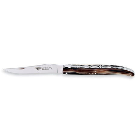 Zebu Horn Folding Knife