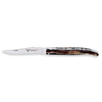 Zebu Horn Folding Knife