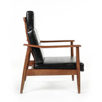 The Aalborg High Back Chair (Black)