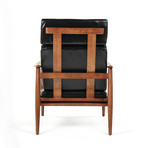 The Aalborg High Back Chair (Black)