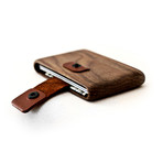 Walnut Wallet (Brown Leather)