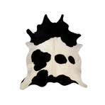 Black and White Cow Hide