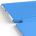IRUAL // Mesh Shell Case 
For Ipad Air (Matte Blue)