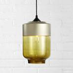 Parallel Series // Canister // Champagne Mount (Crystal Glass)