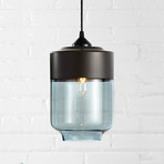 Parallel Series // Canister // Dark Bronze Mount (Crystal Glass)