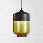 Parallel Series // Canister // Dark Bronze Mount (Crystal Glass)