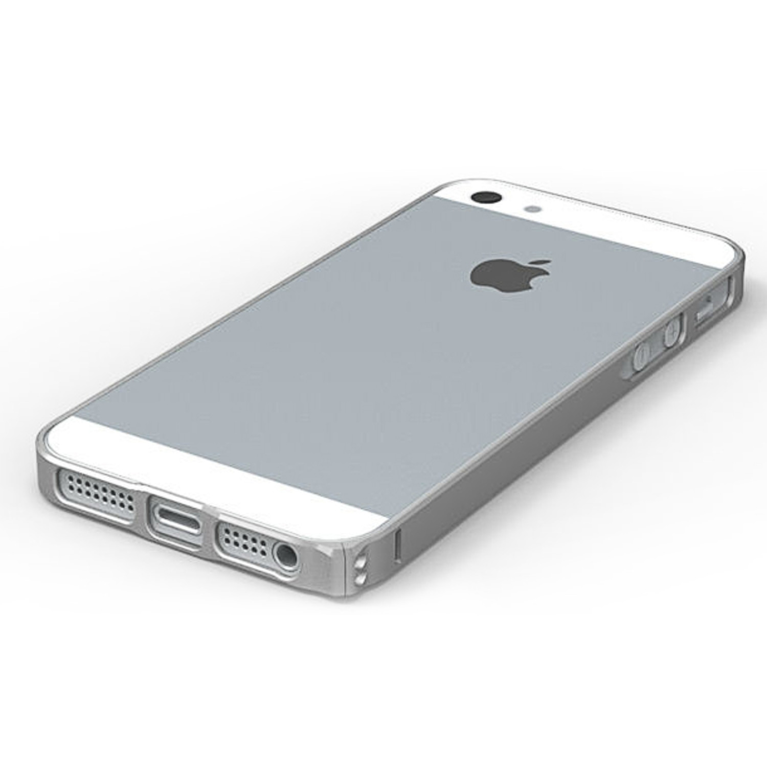 tijdschrift Tochi boom Huiskamer Plasma Bumper Case // Silver // iPhone 5/5S - Plasma Bumper Case +  DimoGlass - Touch of Modern