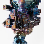 Bismuth Crystal Skull // Rattus rattus 05