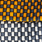 Two Side Gradient // Yellow-Grey Cushion Cover