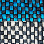 Two Side Gradient // Blue-Grey Cushion Cover