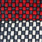 Two Side Gradient // Red-Grey Cushion Cover