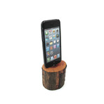 Cedar Stump Dock for iPhone 5 // With Cable