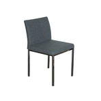 Paria Chair in Camira Dark Grey Wool