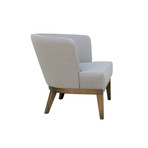 Gela Lounge Chair in Taupe