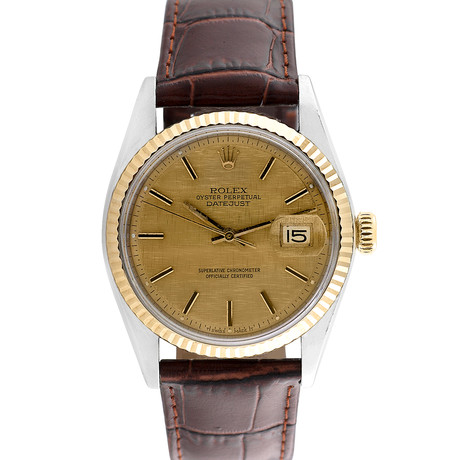 Rolex Men's Datejust Two-Tone  // c. 1970's