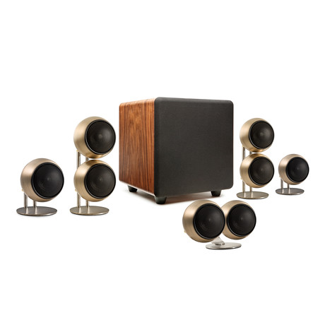 People's Choice 5.1 Home Theater Speaker System // Bronze