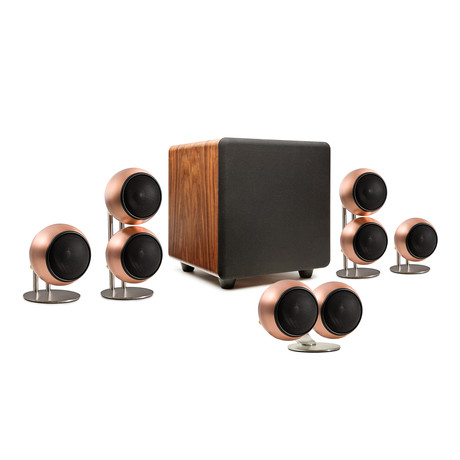 People's Choice 5.1 Home Theater Speaker System // Copper