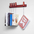 Mini Book Rack // Mahogany