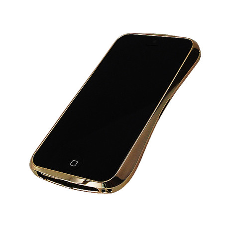 Draco 5 Limited Aluminum Bumper // iPhone 5/5s (Polish Gold)