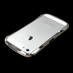 Draco 5 Limited Aluminum Bumper // iPhone 5/5s (Polish Silver)