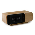 Alarm Dock iPhone 4/4S (Natural Wood)