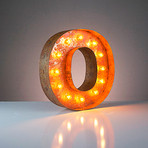 Letter O (12"H x 12"W x 3"D)