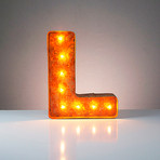 Letter L (12"H x 12"W x 3"D)