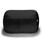 Bean Bag Loveseat (Black)