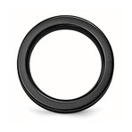 Black Titanium Radiance Anodized // 4mm (Size 5)