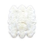 New Zealand Sheepskin Natural Rug (Quatro: 5' x 6')