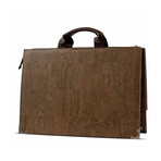 Briefcase // Double Front Pockets (Light Brown)