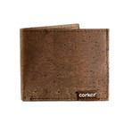 Trifold Traveler's Wallet (Light Brown)