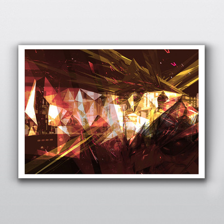 Crimson Street (16"L x 20"W)