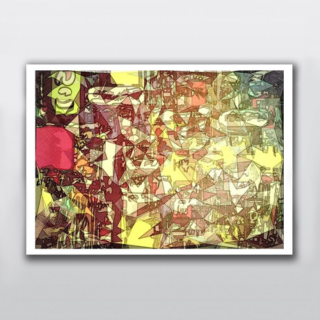 Abstract Colours (16"L x 20"W)