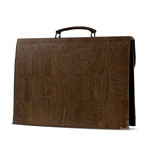 Briefcase // Front Pocket (Light Brown)