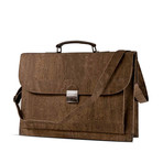 Briefcase // Front Pocket (Light Brown)