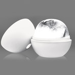 Arctic White Whiskey Ball // Set of 2