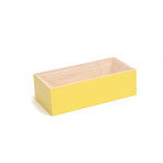 Brick Container (Lacquered Yellow)