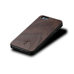 iPhone 5S Thin Case // Black Walnut + HD Screen Protector