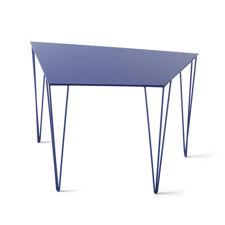 Chele Trapezoidal Coffee Table // Medium (Ultramarine Blue)