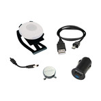 ZOMM Wireless Leash + Safe Driving Kit // White