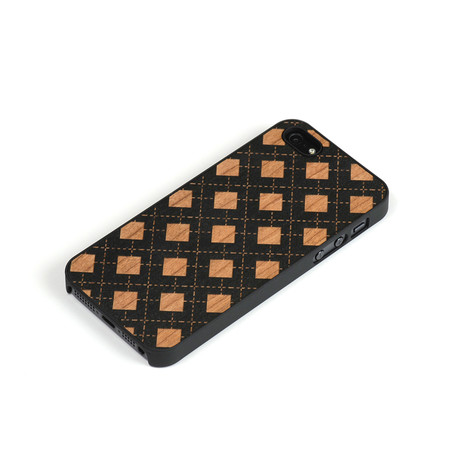 Checker Snap Case // iPhone 5/5S (Black // iPhone 5/5S)