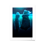 Caustic Icebergs // 03 (16"L x 20"H Print)