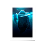 Caustic Icebergs // 02 (16"L x 20"H Print)